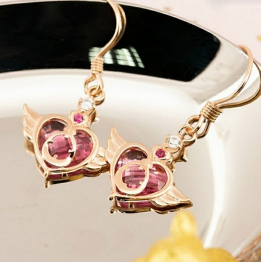 Sailor Moon "Crisis Compact Earrings"